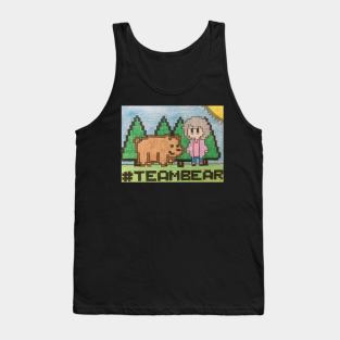 Team Bear Gray Hair (VLG) Tank Top